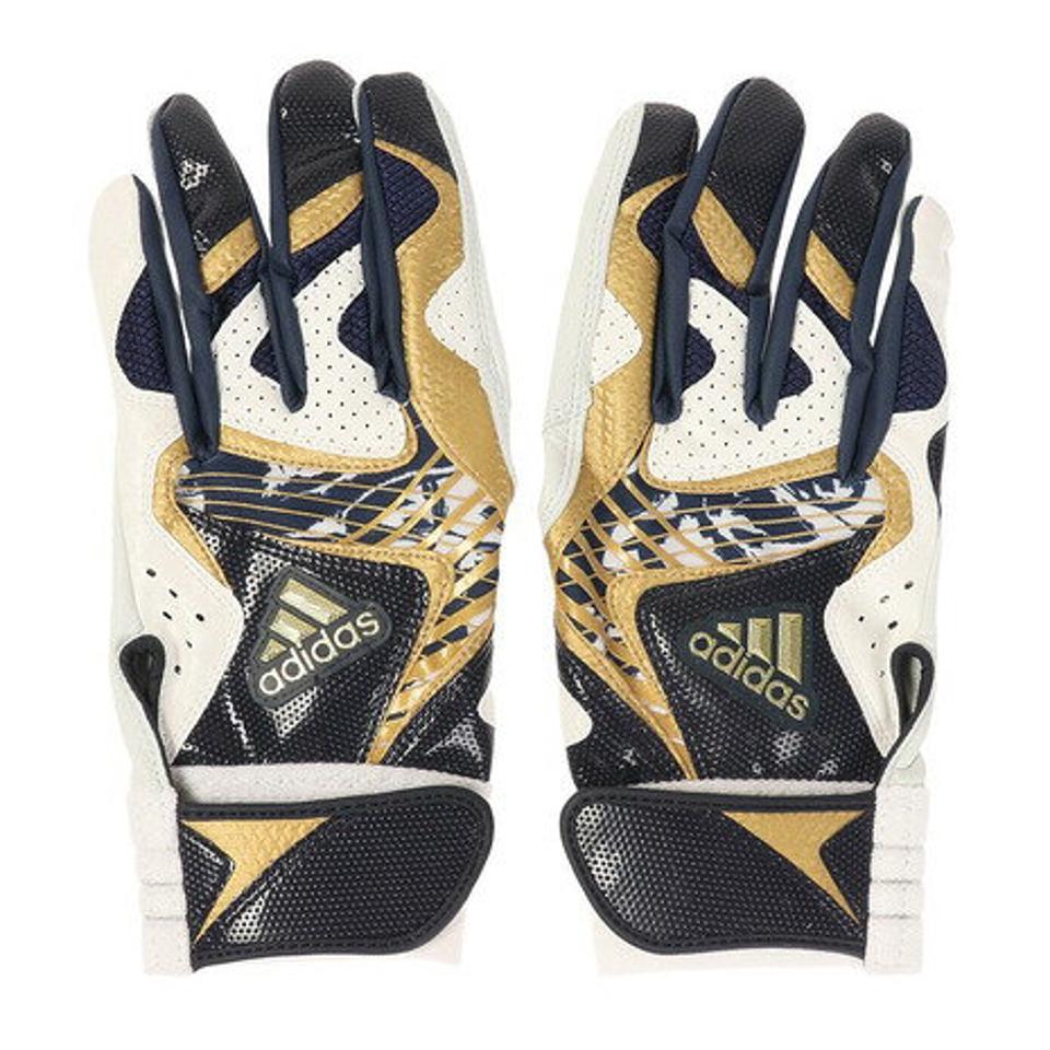 アディダス（adidas）（メンズ）バッティンググローブ 両手用 野球 バッティンググラブ TOP1 LBG201-1129