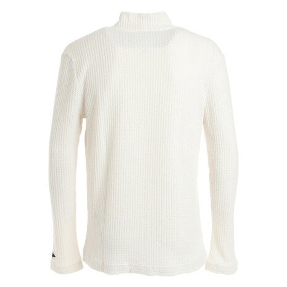 エルケクス（ELKEX）（メンズ）ハイネック ワッフル 長袖Tシャツ 881EK0HD7028WHT オンライン価格