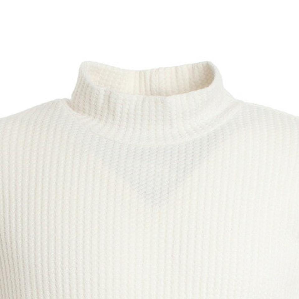 エルケクス（ELKEX）（メンズ）ハイネック ワッフル 長袖Tシャツ 881EK0HD7028WHT オンライン価格