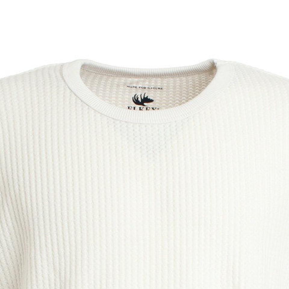 エルケクス（ELKEX）（メンズ）ワッフル 長袖Tシャツ 881EK0HD7027WHT オンライン価格