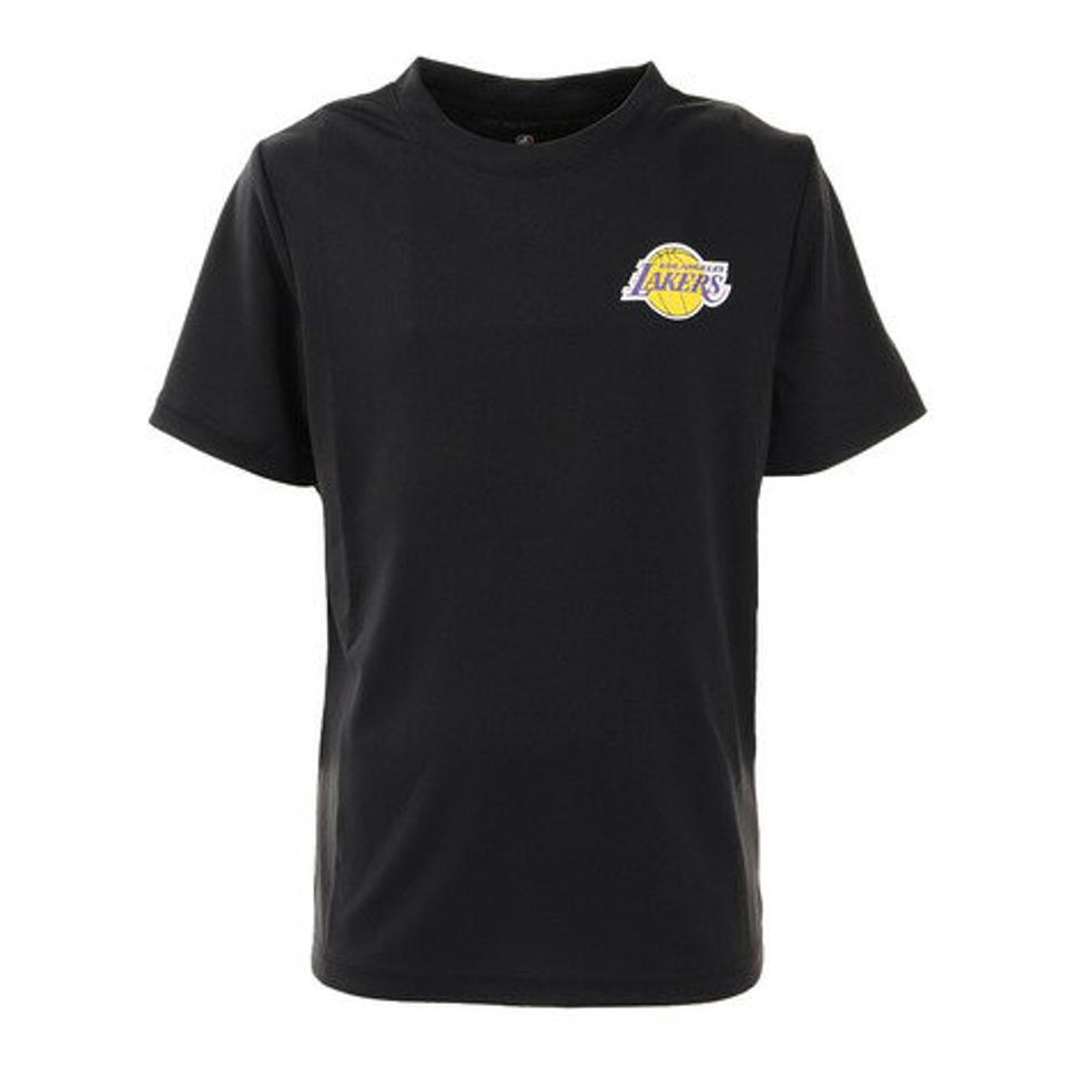 エヌビーエー（NBA）（キッズ）ジュニア ワンポイントTシャツ ロサンゼルス・レイカーズ PK2B7BBNL-LA バスケットボールウェア NBA