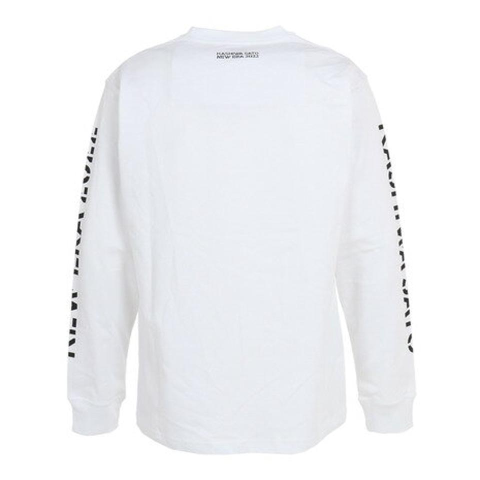 ニューエラ（NEW ERA）（メンズ）長袖コットンTシャツ 佐藤可士和 ラインズ 13330959 13330960