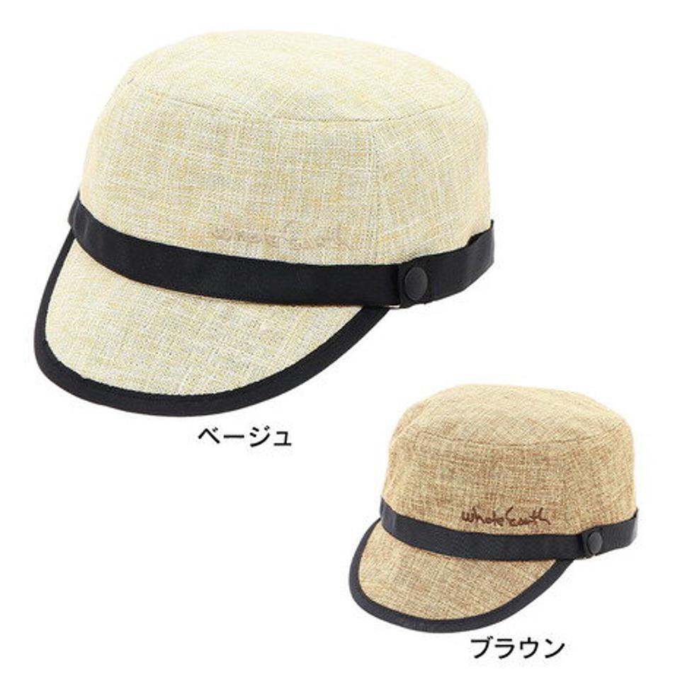 ホールアース（Whole Earth）（メンズ、レディース） 帽子 キャップ トレッキング 登山 POLYESTER SHEET キャップ WE2HFA39