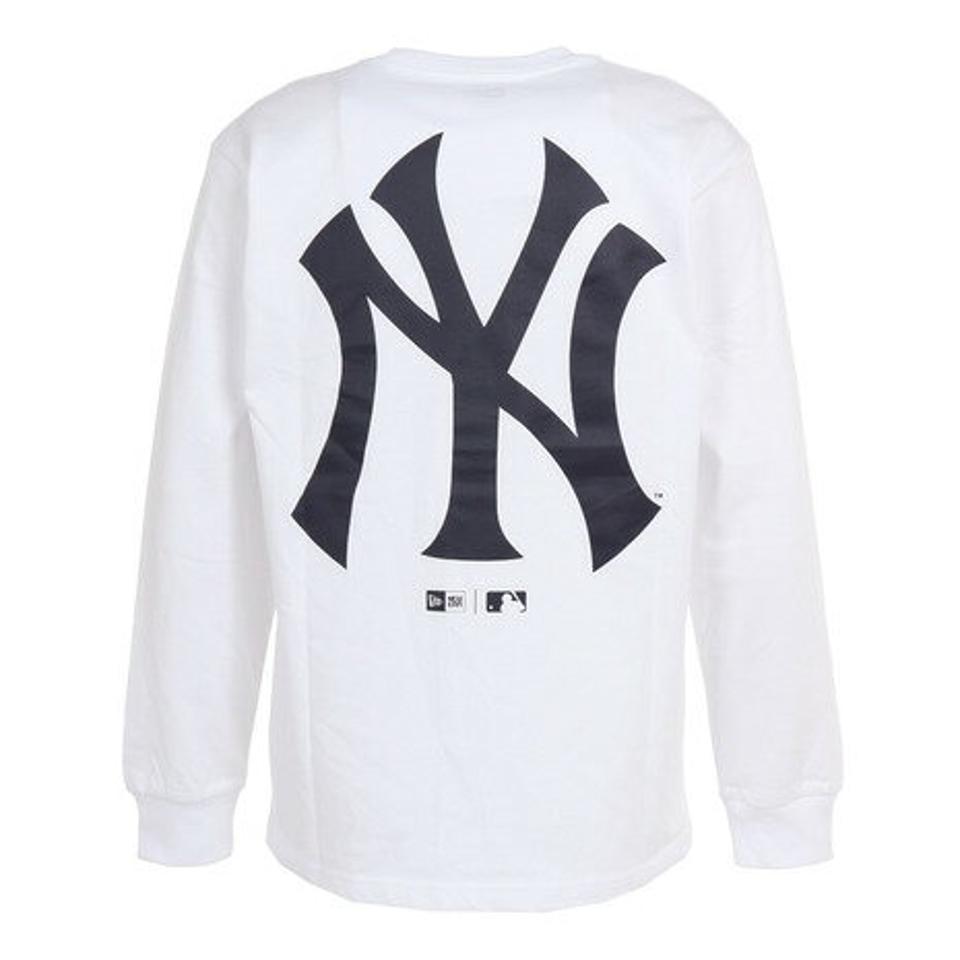 ニューエラ（NEW ERA）（メンズ）長袖コットンTシャツ MLB Apparel ニューヨーク・ヤンキース 13330951