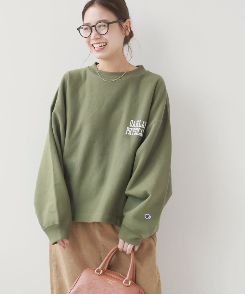 別注【CHAMPION/チャンピオン】*RELUME REVERSE WEAVE 11.5OZ：スウェット（JOURNAL STANDARD relume）
