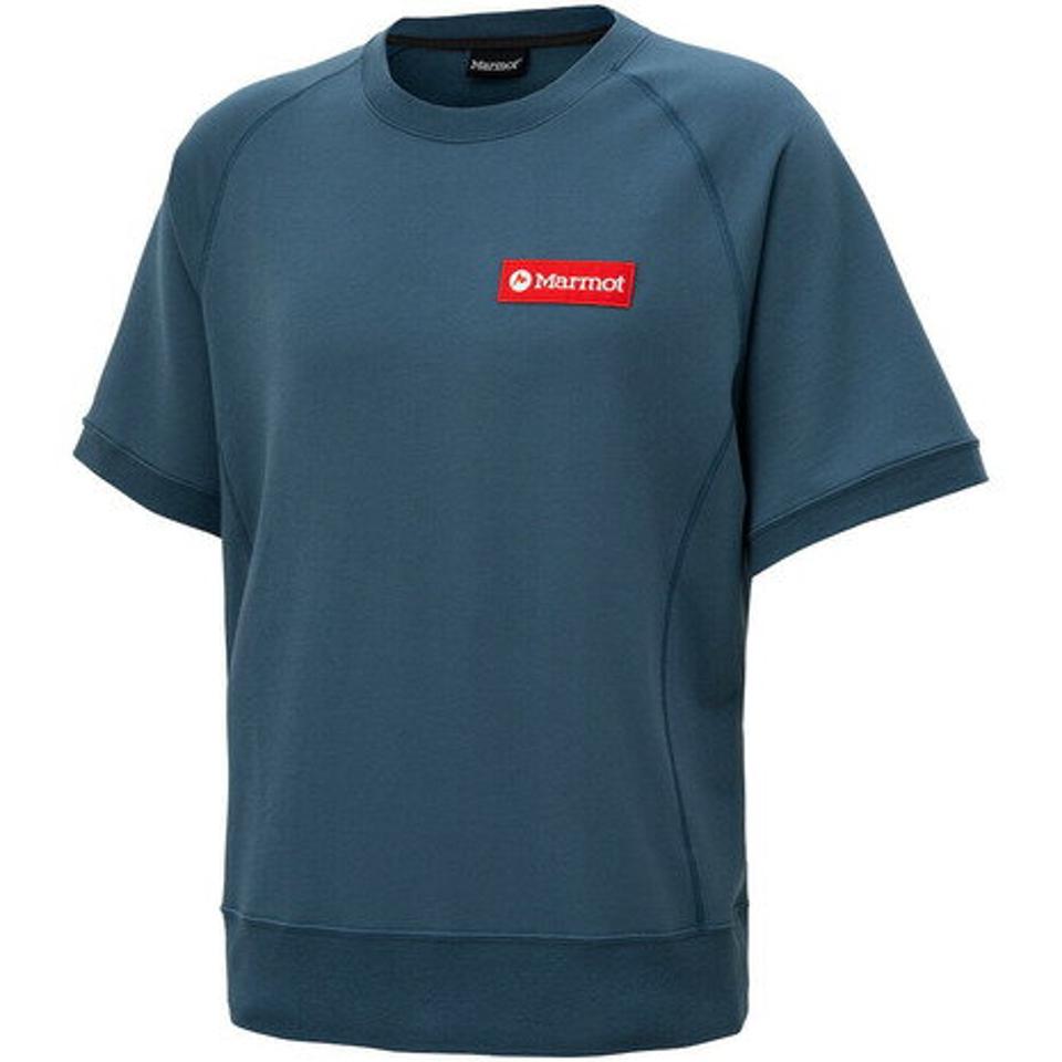 マーモット（Marmot） 半袖Tシャツ UVカット スウェットハーフスリーブクルー TOMRJA69 SGZ （メンズ）
