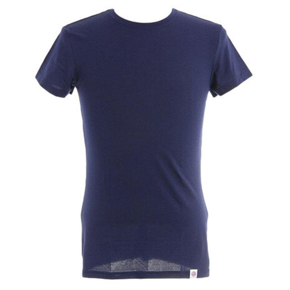 クー（Coo.） マイクロベーター 半袖 クルーネックシャツ 891Q4SK0001 NVY （メンズ）