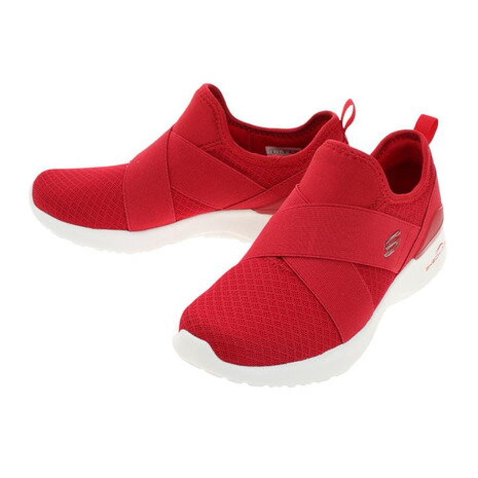 スケッチャーズ（SKECHERS）（レディース）カジュアルシューズ SKECH-AIR DYNAMIGHT 149341-RED