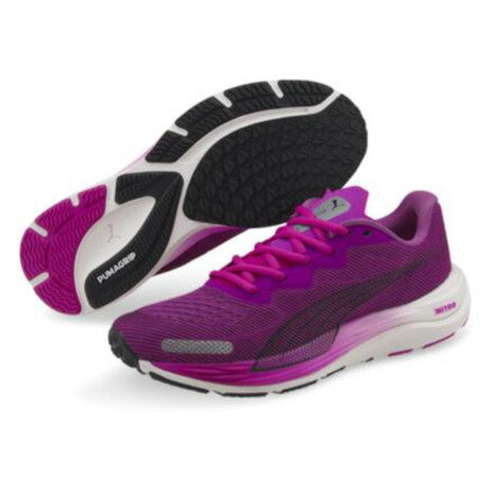 プーマ（PUMA）（レディース）ランニングシューズ ベロシティ ニトロ 2 ウィメンズ パープル 37626204 スニーカー