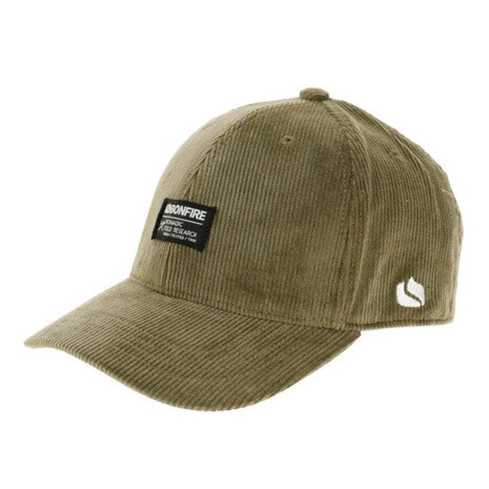 ボンファイア（Bonfire） コーデュロイキャップ 20BNF1FST2210 OLIVE （メンズ）