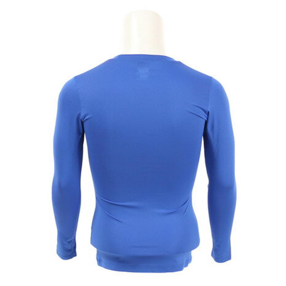 デュアリグ(DUARIG) サッカー ウェア メンズ ストレッチ丸首インナーシャツ 741D8ES065 BLU インナー アンダー シャツ 長袖 (メンズ)