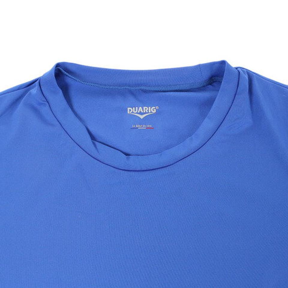 デュアリグ(DUARIG) サッカー ウェア メンズ ストレッチ丸首インナーシャツ 741D8ES065 BLU インナー アンダー シャツ 長袖 (メンズ)