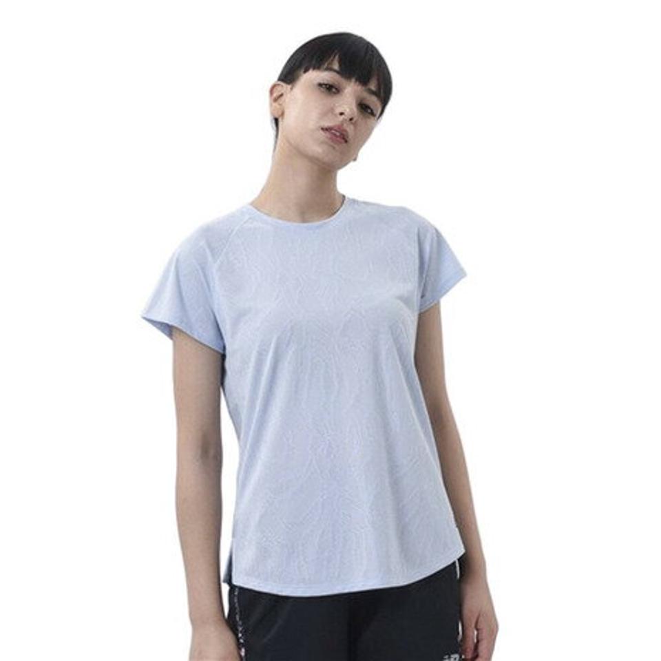 【ランニング対象品購入&エントリーでP10倍！8/19 20:00〜8/28 23:59】ニューバランス（new balance） Q Speed 半袖Tシャツ WT11278UVG ナイトラン （レディース）