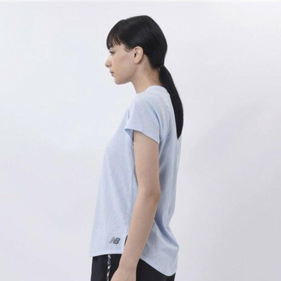 【ランニング対象品購入&エントリーでP10倍！8/19 20:00〜8/28 23:59】ニューバランス（new balance） Q Speed 半袖Tシャツ WT11278UVG ナイトラン （レディース）