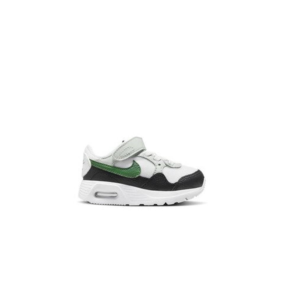 ナイキ（NIKE）（キッズ）エアマックス AIR MAX SC TDV ホワイト グリーン CZ5361-112 ベビー スニーカー スポーツシューズ 子供靴 運動 マジックテープ
