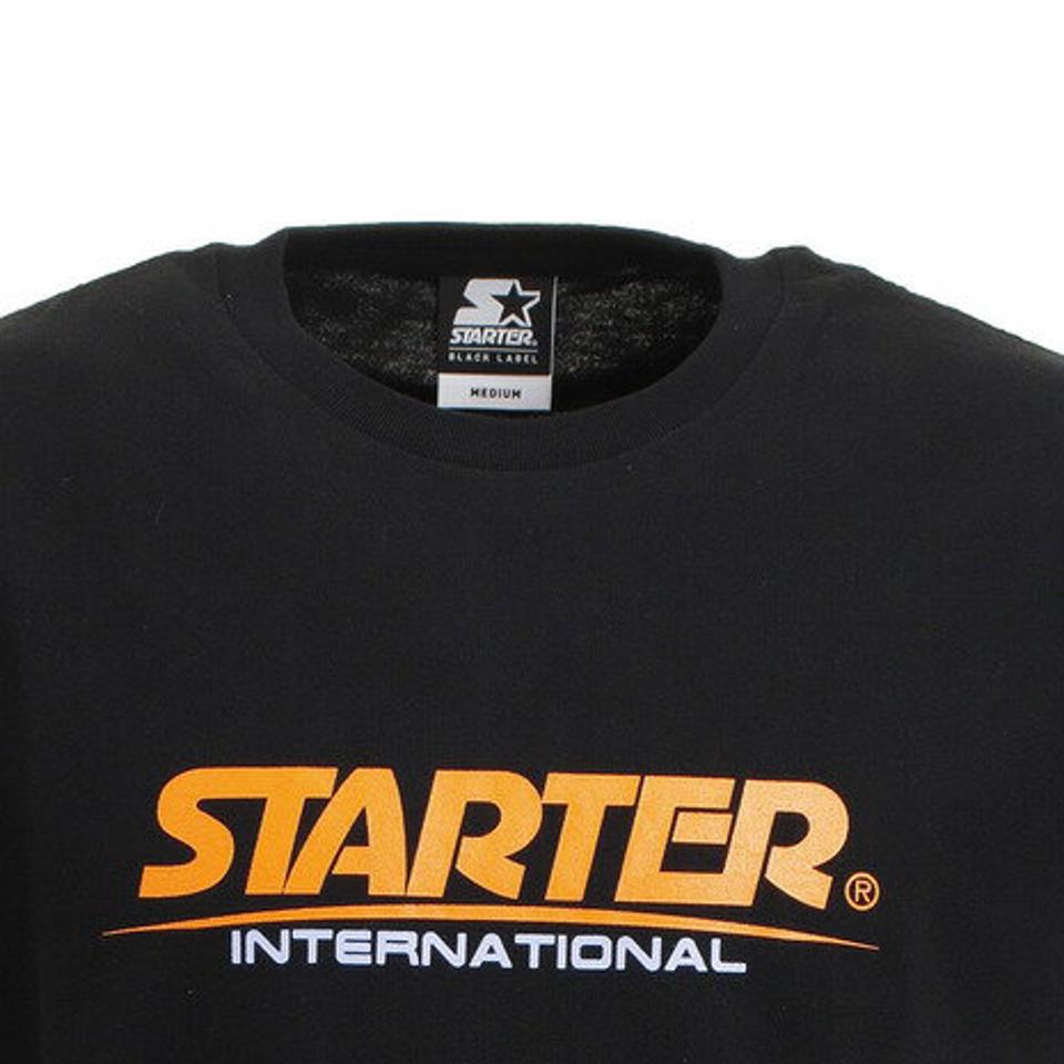 スターターブラックレーベル（STARTERBLACKLABEL）（メンズ）INTERNATIONAL ロゴTシャツ ST-2001-023 BLK