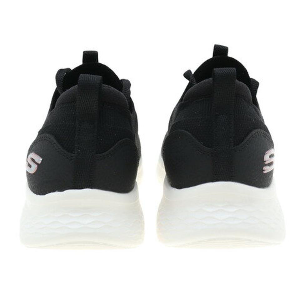 スケッチャーズ（SKECHERS）（レディース）スケッチライトプロフルナイト ブラック ベージュ 149994 スニーカー 軽量 クッション性 通勤 通学 洗濯機で洗える
