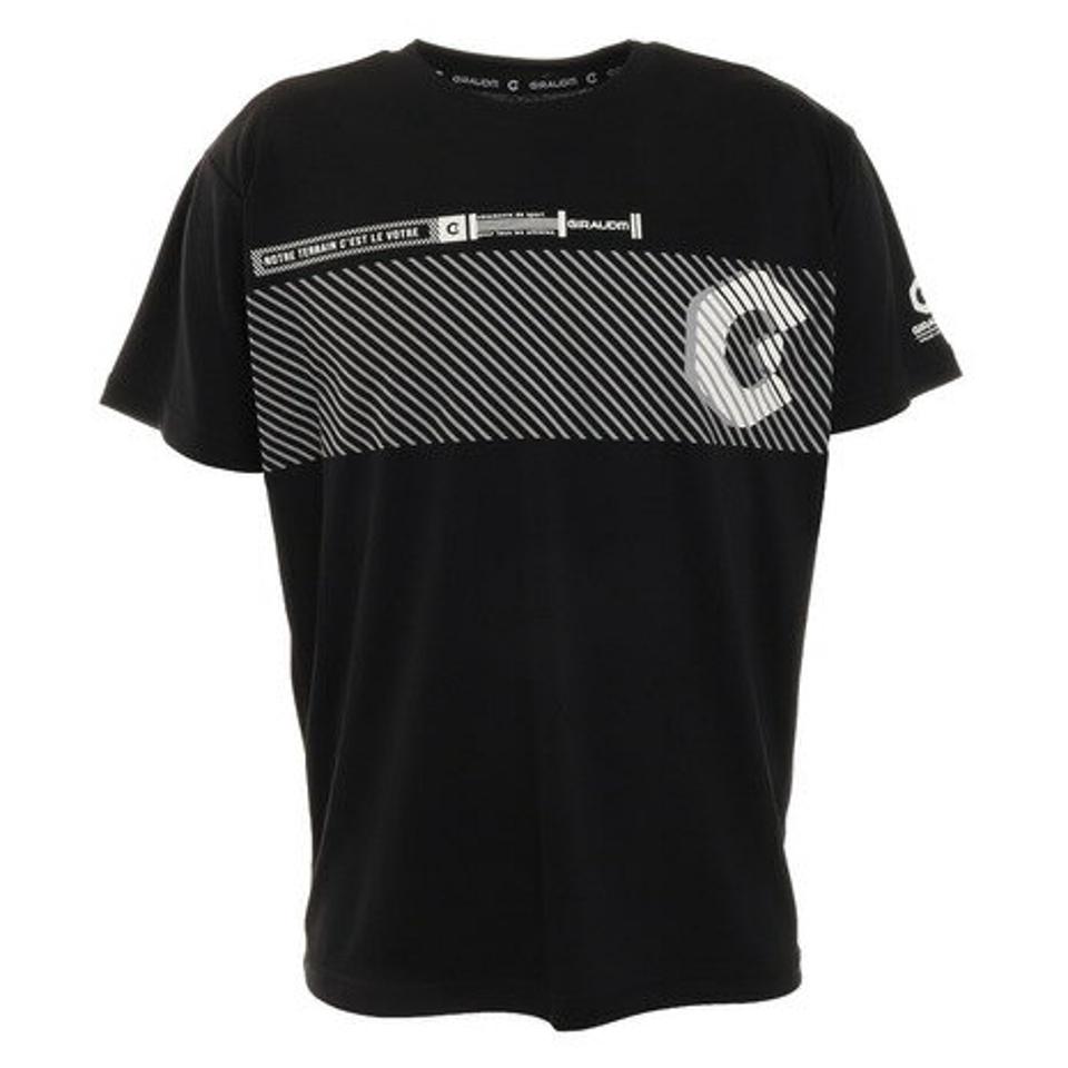 ジローム（GIRAUDM）（メンズ）半袖Tシャツ メンズ ドライ 吸汗速乾 UVカット 半袖メッシュTシャツ 863GM1CD6666