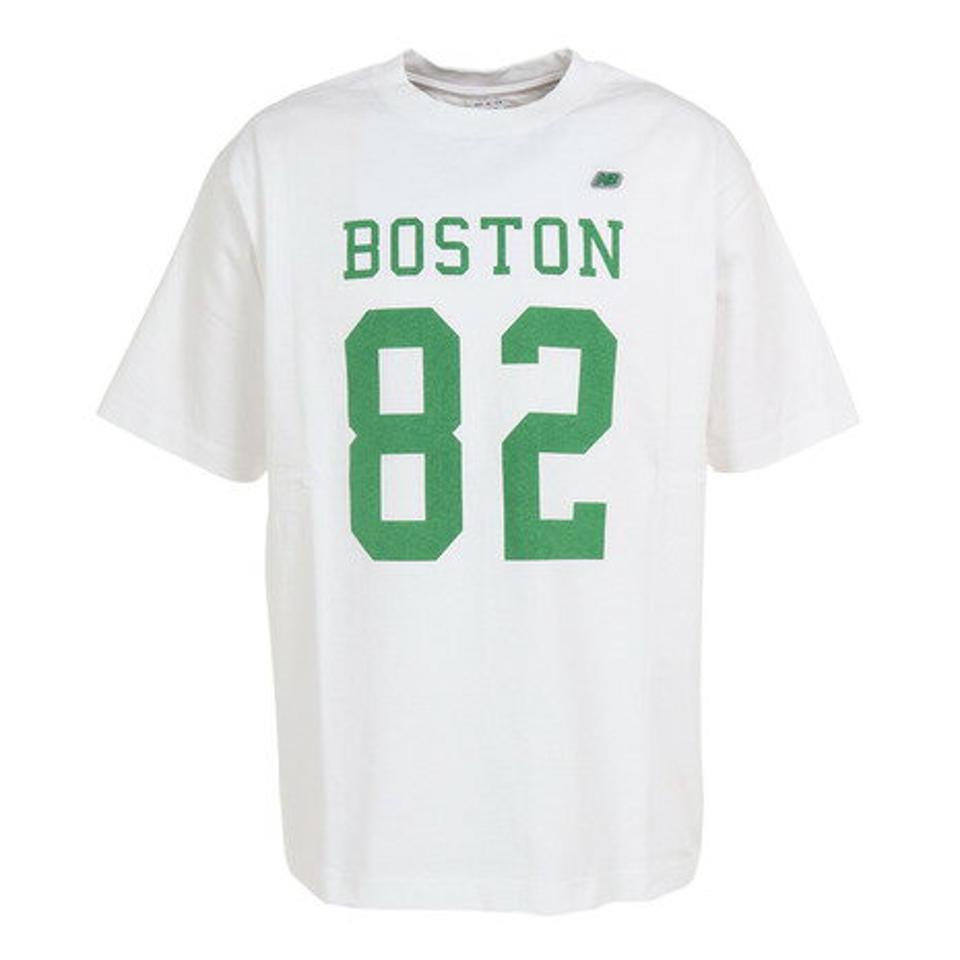 ニューバランス（new balance）（メンズ）Tシャツ メンズ 半袖 900 ボストン82 ロゴプリント AMT25066WT