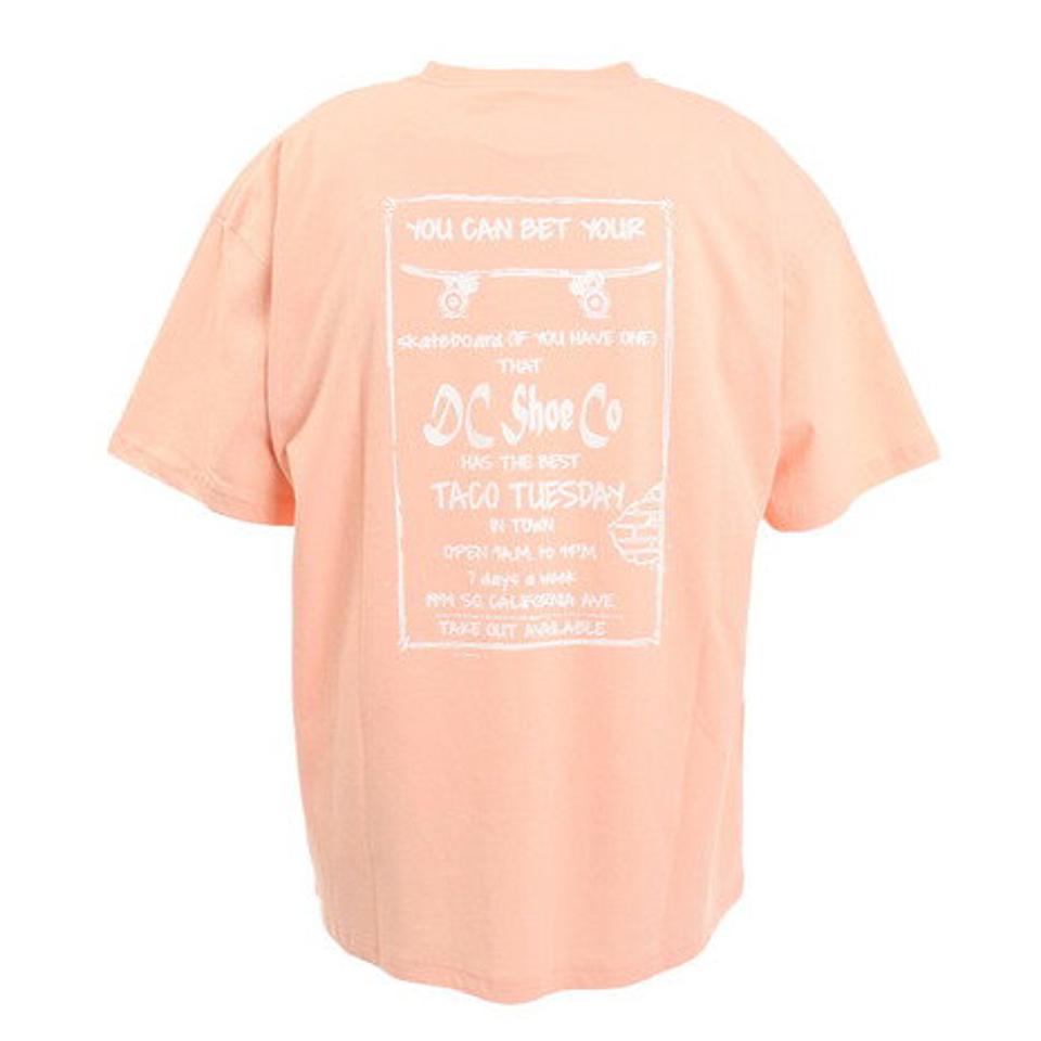 ディーシー・シュー（DC SHOE） DC REACH FOR THE STAR 半袖Tシャツ 22SPDST221061YPNK （メンズ）