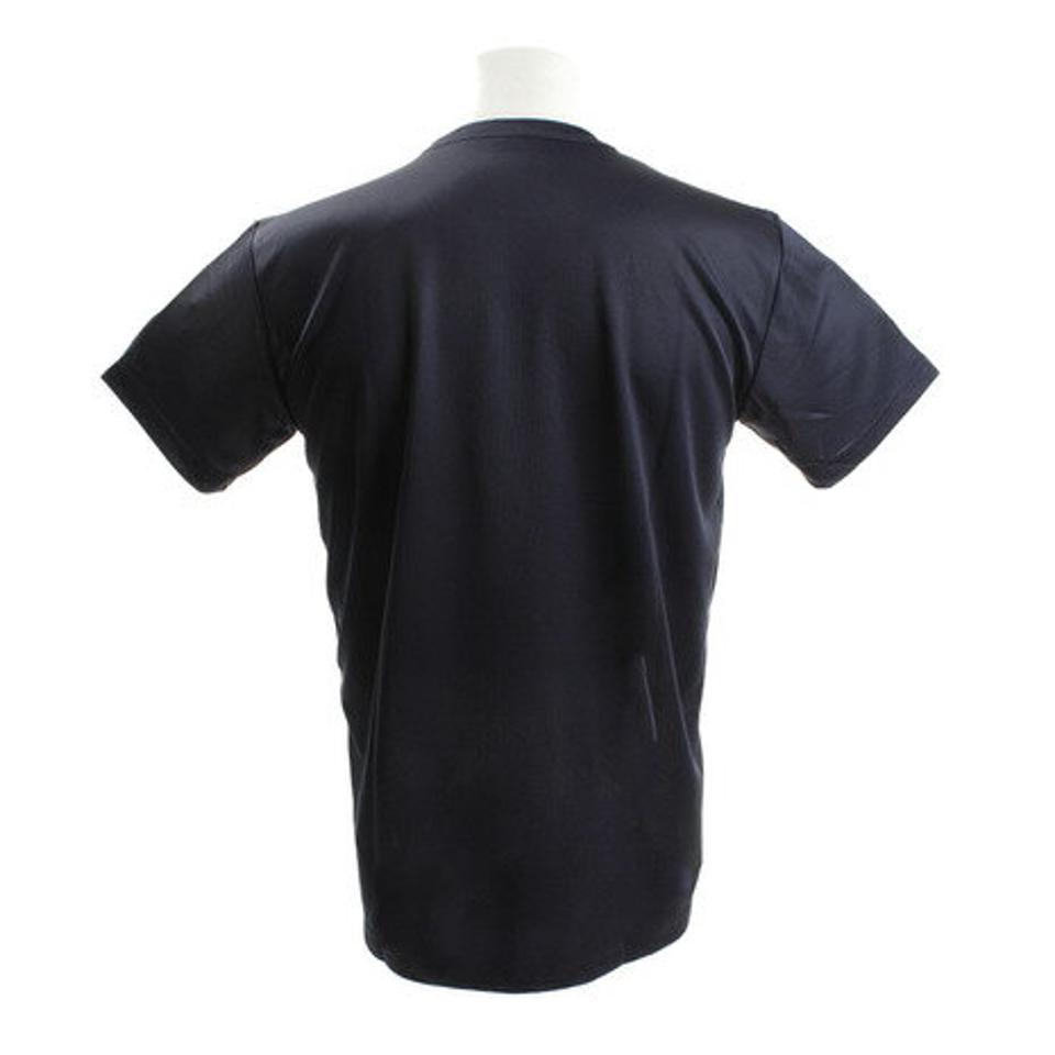 ファイテン（PHITEN）（メンズ） Tシャツ 半袖 RAKUシャツ クルーネック 吸汗速乾 ロゴ 3117JG252 バレーボールウェア スポーツウェア