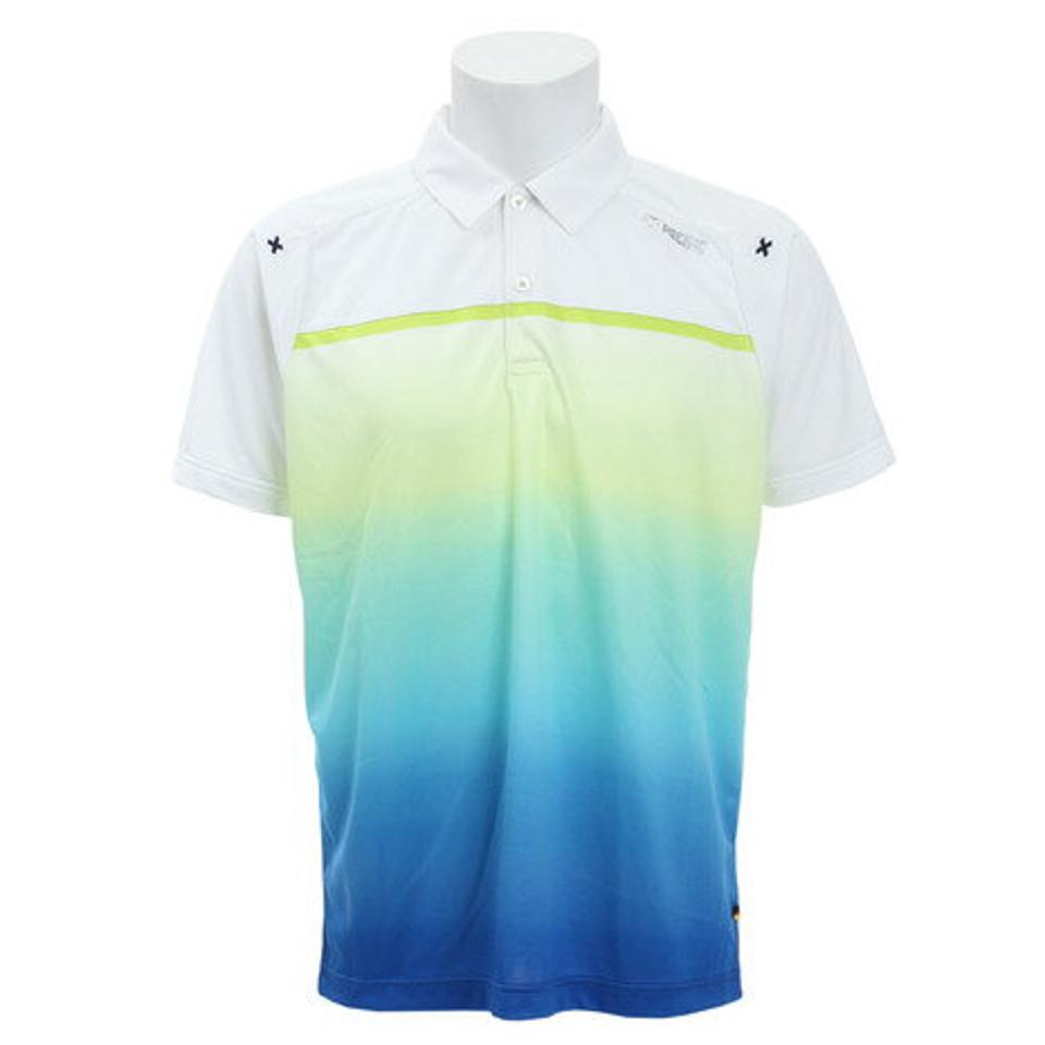 パシフィック（PACIFIC） テニス ドライプラス CAゲームポロ PT19SM402 WHT （メンズ）