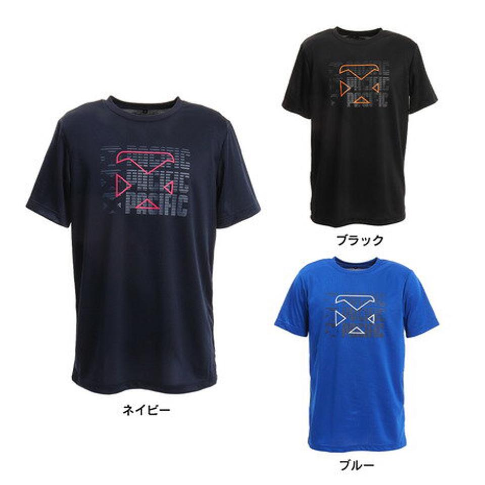 パシフィック（PACIFIC）（メンズ） テニスウェア ドライプラス HS 半袖Tシャツ PT20FM651