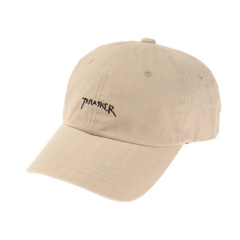 スラッシャー（THRASHER）（メンズ、レディース）GONZ LOGO COTTON DAD キャップ THR-C02-BG