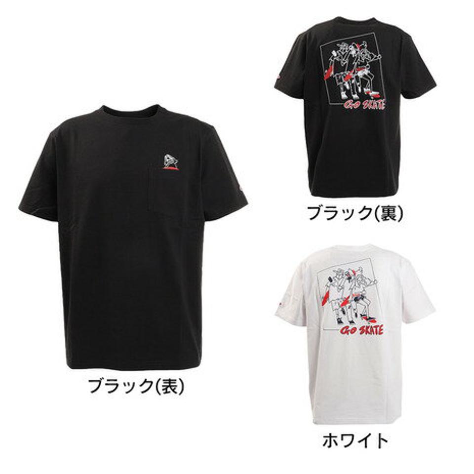 スライド（SLYDE）（メンズ）Tシャツ 半袖 TAKEUCHI ATSUSHI GO SKATE sl2021ss011-a カットソー