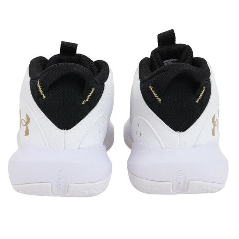 アンダーアーマー（UNDER ARMOUR）（レディース、キッズ）ジュニアバスケットシューズ バッシュ ロックダウン 6 SYN 3026538 100