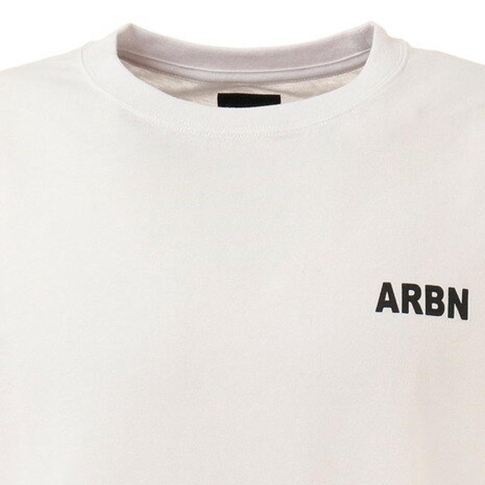 エアボーン（ARBN）（メンズ）Tシャツ メンズ 半袖 ボタニカルサークルロゴ ARBN21-1004-WHT カットソー