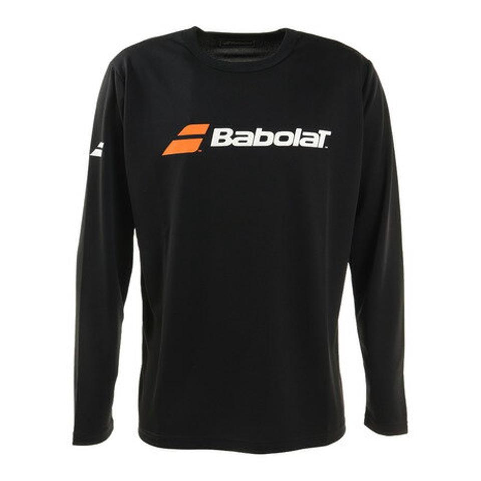 バボラ（BABOLAT） テニスウェア CLUB長袖Tシャツ BUP1560C BK （メンズ）