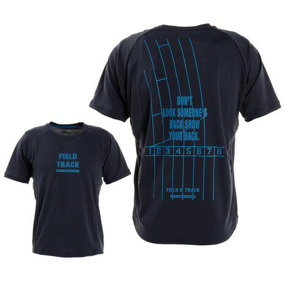 パフォーマンスギア（PG） 陸上 ウェア ドライプラス 半袖 Tシャツ 771PG0TF9611 NVY （メンズ）