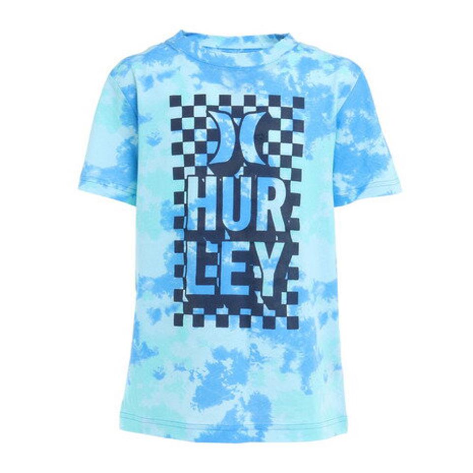 ハーレー（HURLEY）（キッズ）ボーイズ PALMS PRINT PULL ON SWIM 半袖Tシャツ 985843-001
