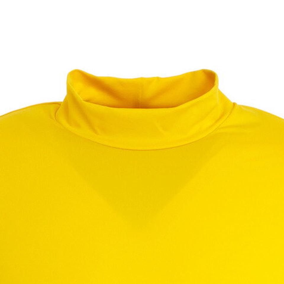 パフォーマンスギア(PG)(メンズ)サッカー ウェア メンズ ストレッチハイネックシャツ 741PG9ES4522 YEL インナー アンダー シャツ 長袖