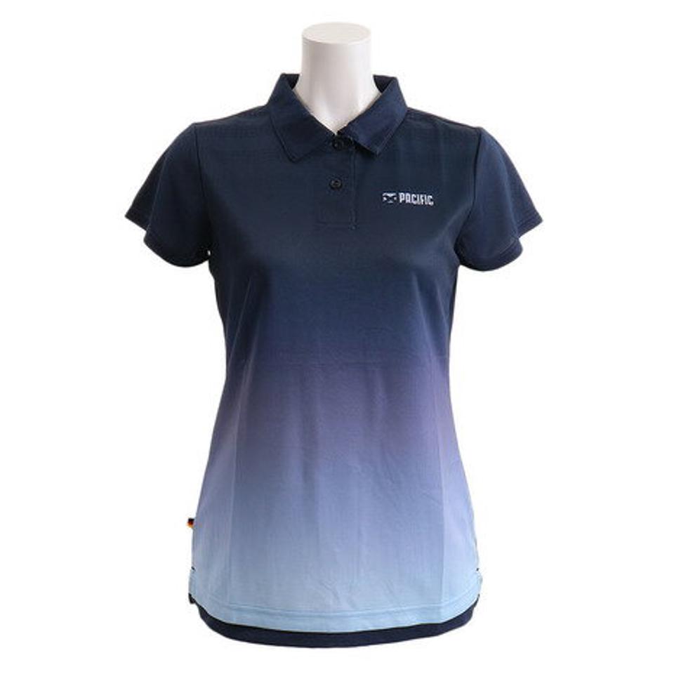 パシフィック(PACIFIC) テニス ポロシャツ PT19FW461 NVY (レディース)