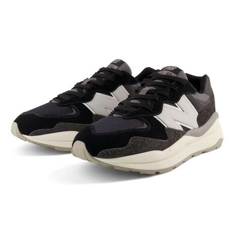 ニューバランス（new balance） 57/40 ブラック 黒 M5740PSH D スニーカー スポーツシューズ カジュアル スエード ローカット 厚底 （メンズ、レディース）
