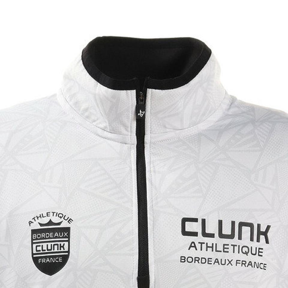 クランク(CLUNK) ゴルフウェア アンダーセット3WAYハーフジップ長袖シャツ CL5LTG07 WHT. (メンズ)