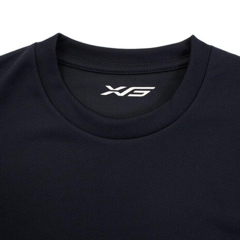 エックスティーエス（XTS） ドライ 速乾 UVカット 半袖 Tシャツ 865G8CD5875 NVY オンライン価格 （キッズ）