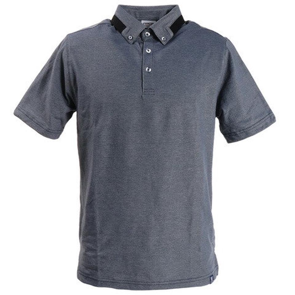 【スポーツデー エントリーでP5倍!4/3 9:59迄】パフォーマンスギア(PG)(メンズ)ゴルフウェア メンズ TCエリデザインポロシャツ PGLS-2006 NVY