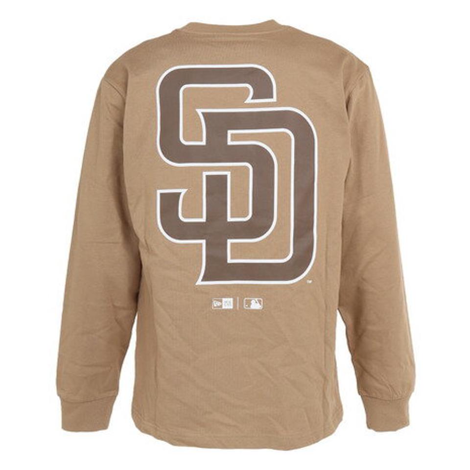 ニューエラ（NEW ERA） 長袖コットンTシャツ MLB Apparel サンディエゴ・パドレス 13330941 （メンズ）