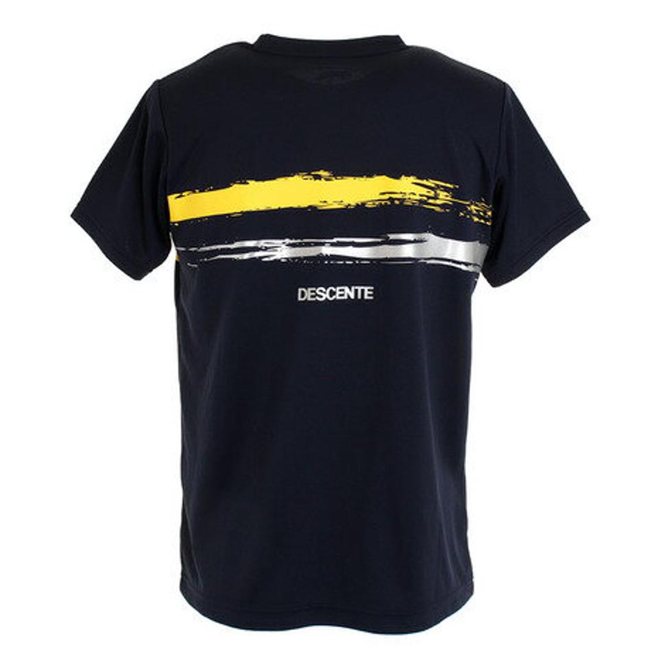 【10%OFFクーポン 8/25まで】デサント（DESCENTE） Tシャツ メンズ プラクティス 半袖Tシャツ DX-B0322XB NVY （メンズ）