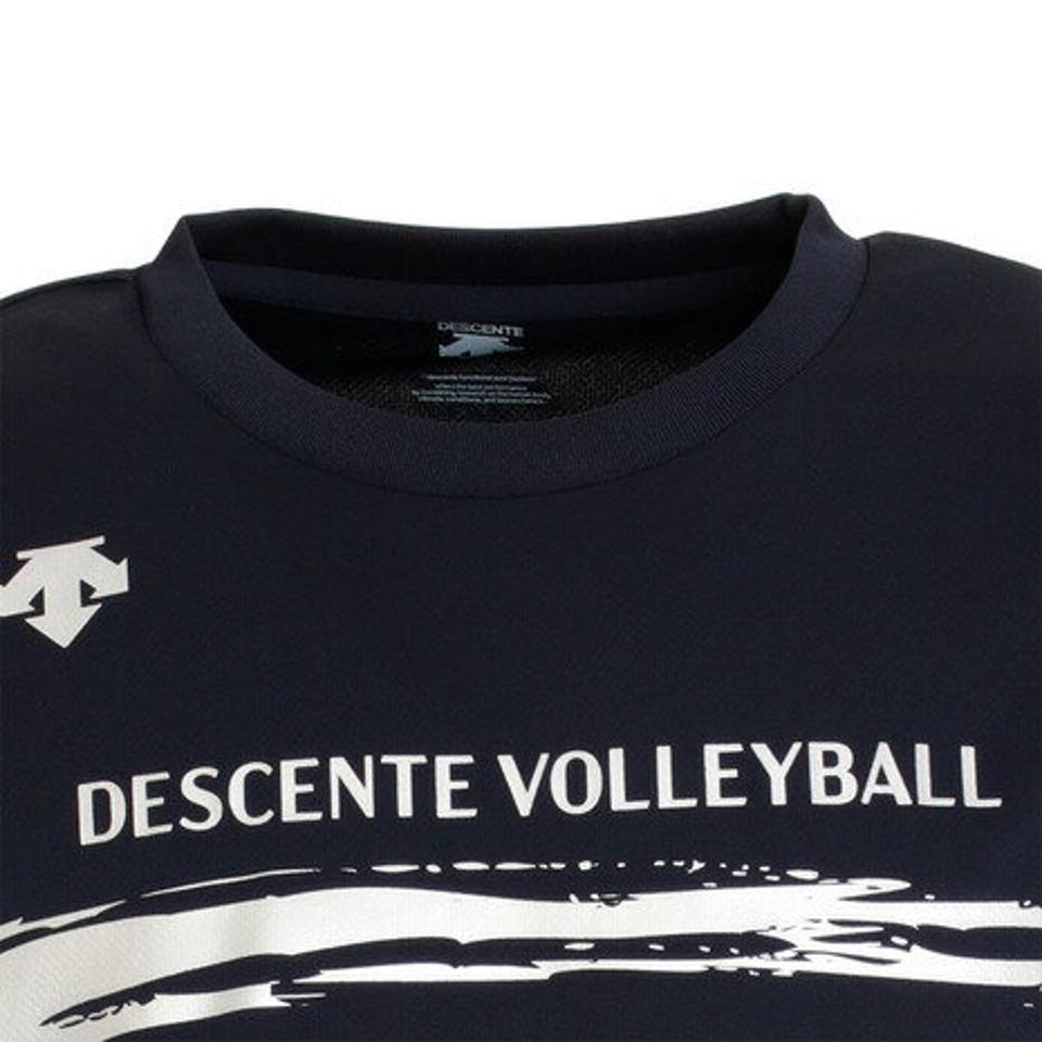【10%OFFクーポン 8/25まで】デサント（DESCENTE） Tシャツ メンズ プラクティス 半袖Tシャツ DX-B0322XB NVY （メンズ）