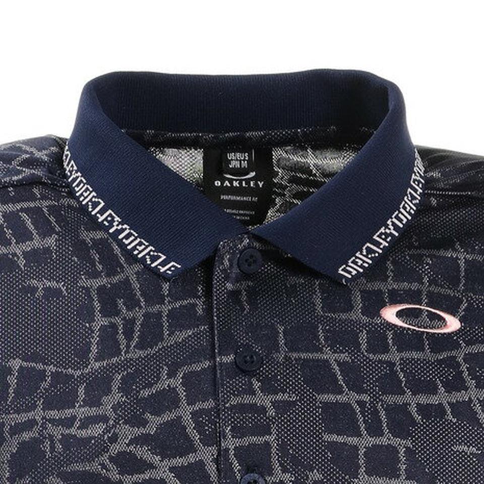 オークリー(OAKLEY) ゴルフウェア ACROSS JQ POLO 半袖ポロシャツ FOA402496-67Z (メンズ)