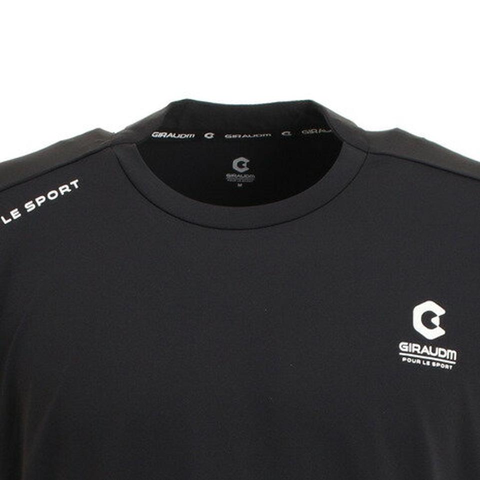 ジローム（GIRAUDM） Tシャツ メンズ 長袖 ドライプラス シャインブロック 863GM1HD6834 BLK （メンズ）