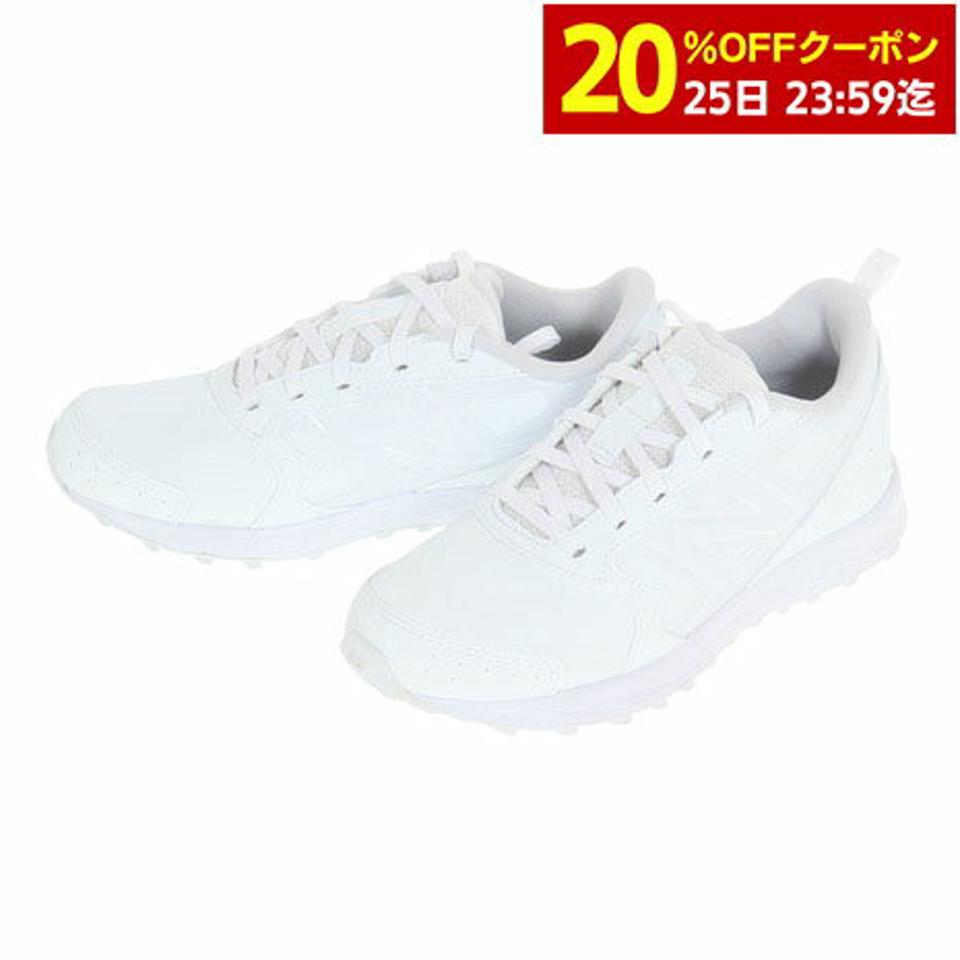 ニューバランス（new balance）（キッズ）ジュニア スニーカー YN650 白 ホワイト YN650WW1W ランニングシューズ