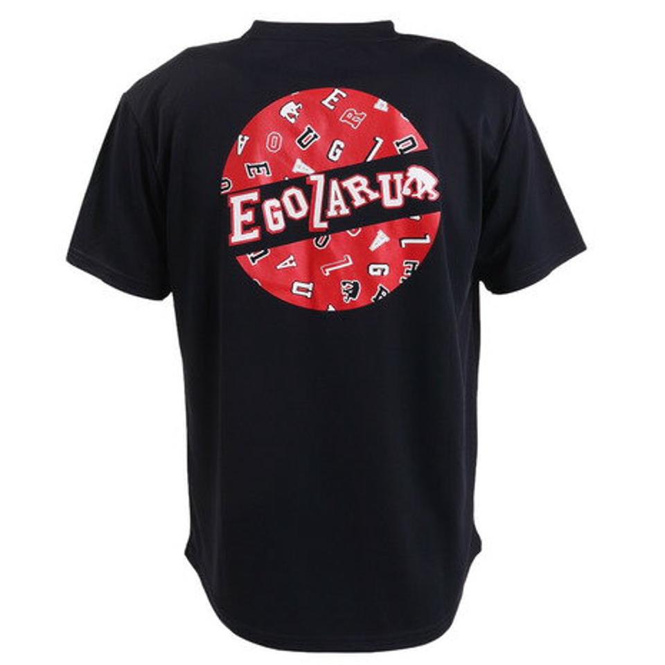 エゴザル（EGOZARU）（メンズ） バスケットボールウェア モノグラムバックプリントTシャツ EZST-S2245