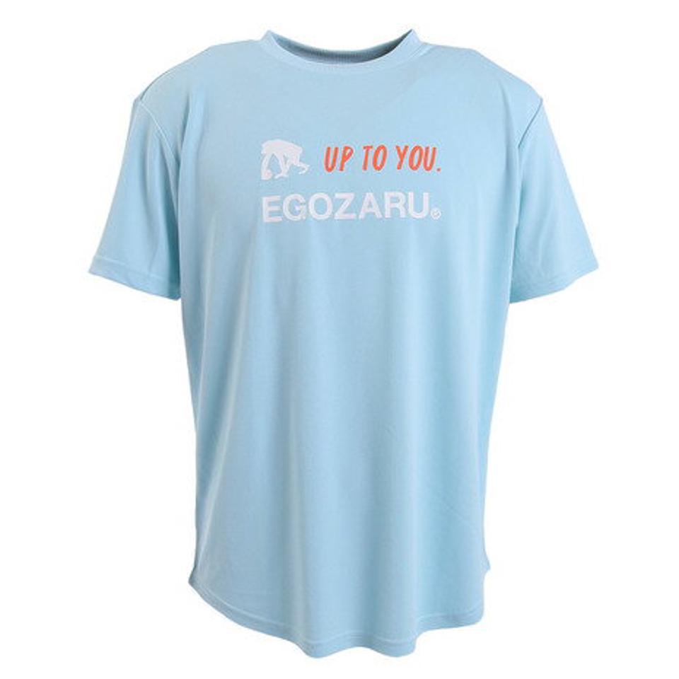 【10％オフクーポン 9/15まで】エゴザル（EGOZARU） バスケットボールウェア ナローリーフバックプリントTシャツ EZST-S2242-190 （メンズ）