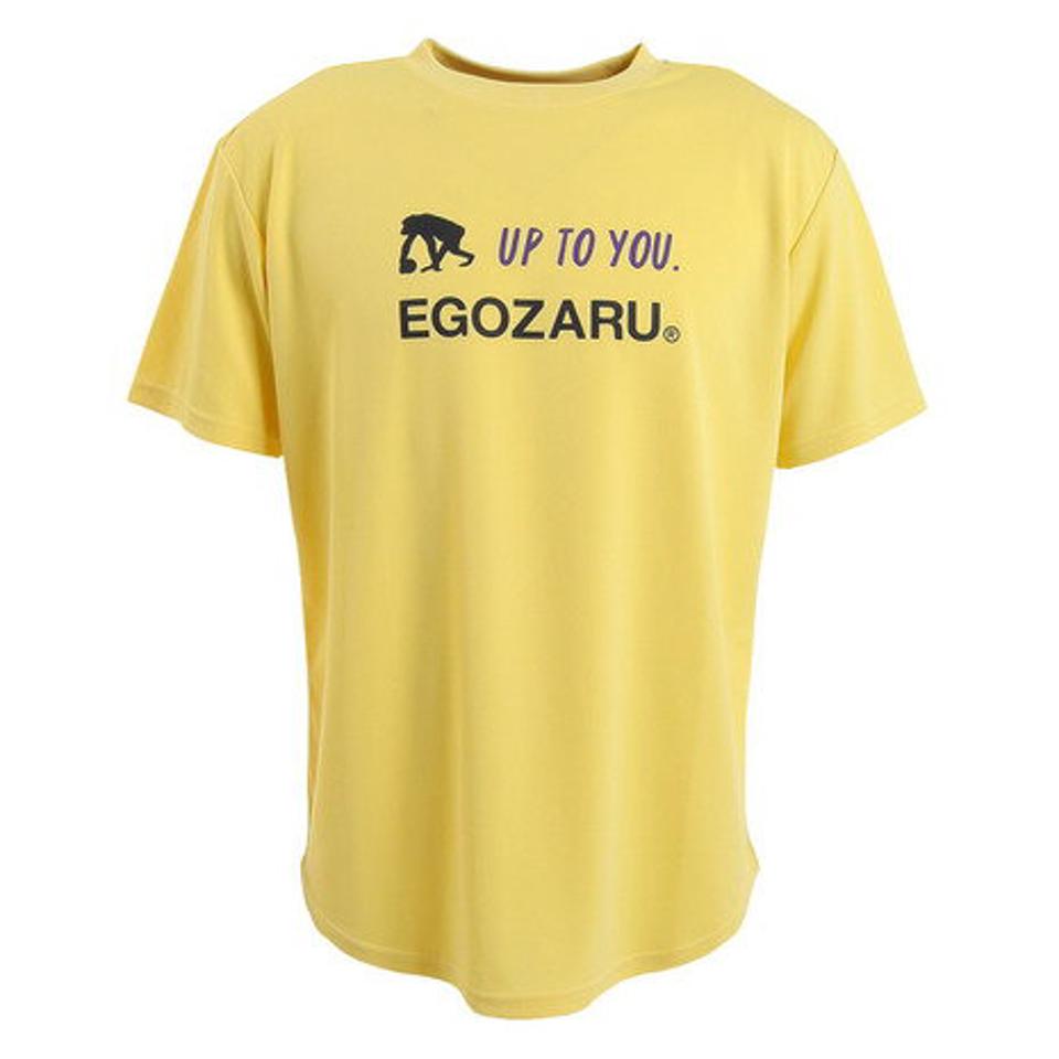 【10%OFFクーポン 8/25まで】エゴザル（EGOZARU） バスケットボールウェア ナローリーフバックプリントTシャツ EZST-S2242-189 （メンズ）