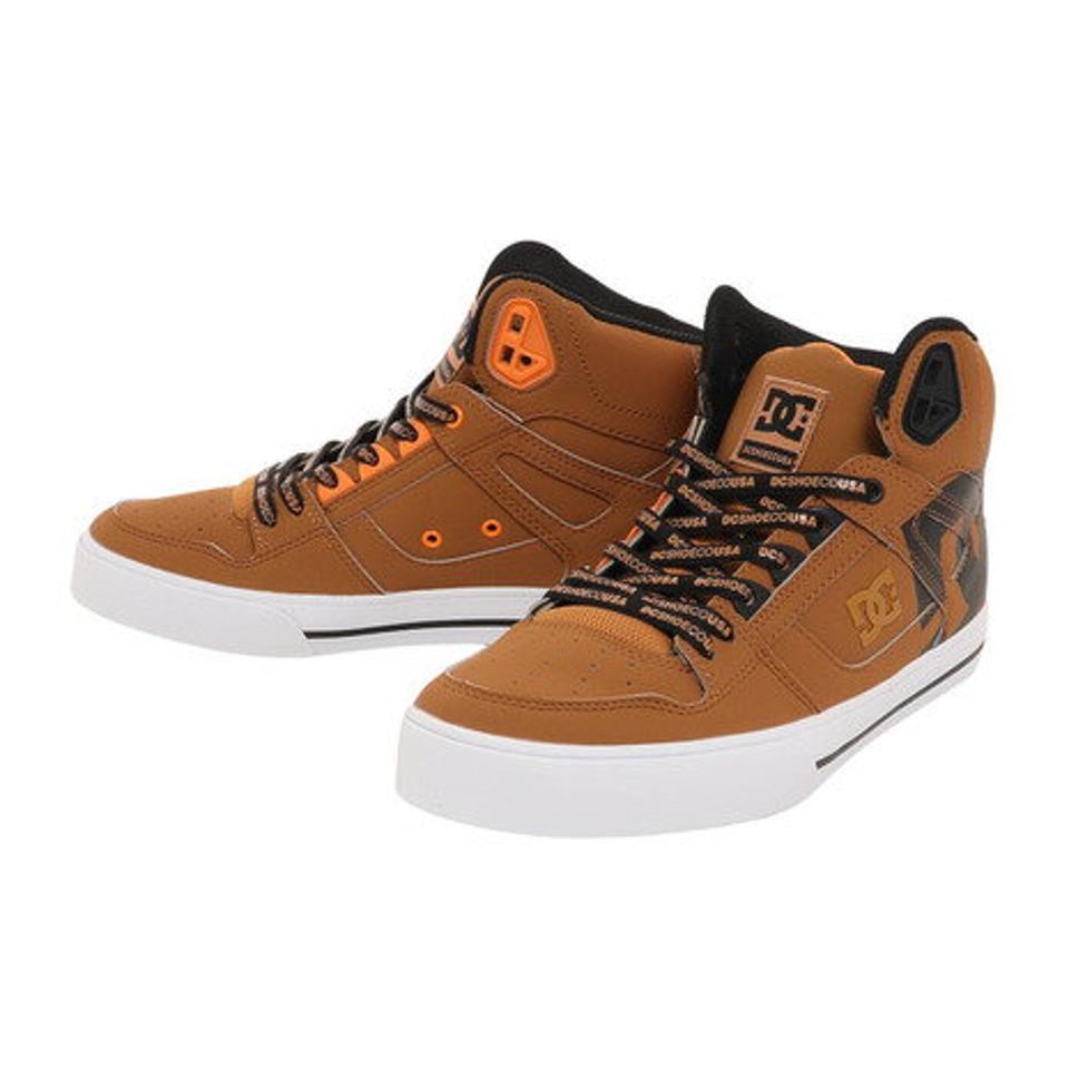 ディーシー・シュー（DC SHOE）（メンズ）スニーカー ボーダーシューズ PURE HIGH-TOP WC SE SN 22FWDM224025WEA